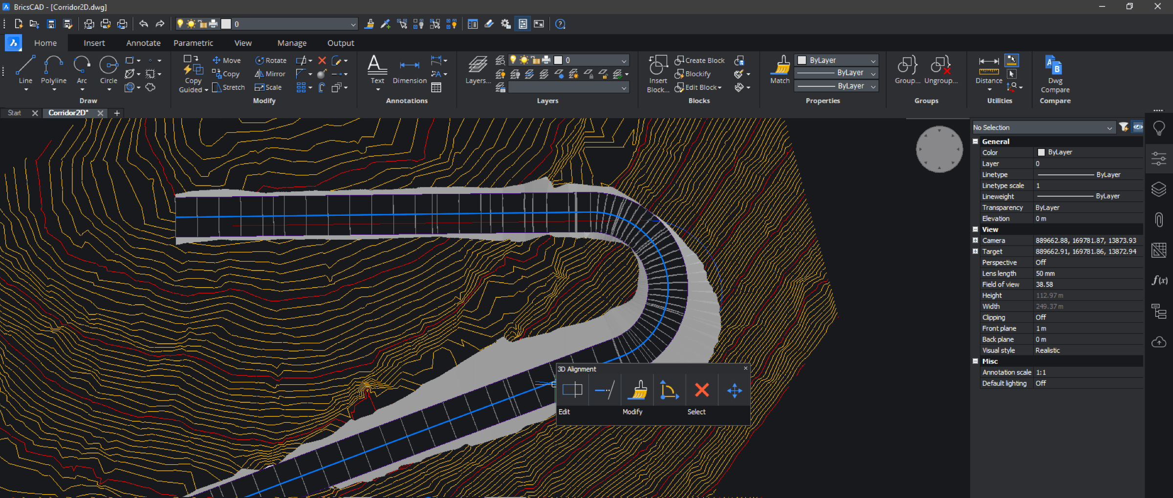 Bricscad ui